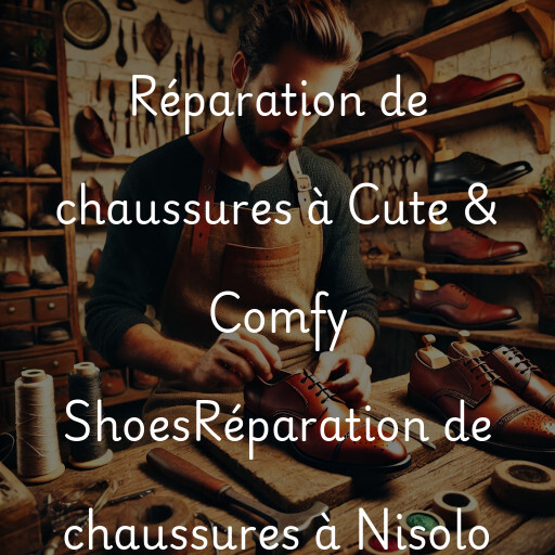 Réparation de chaussures à