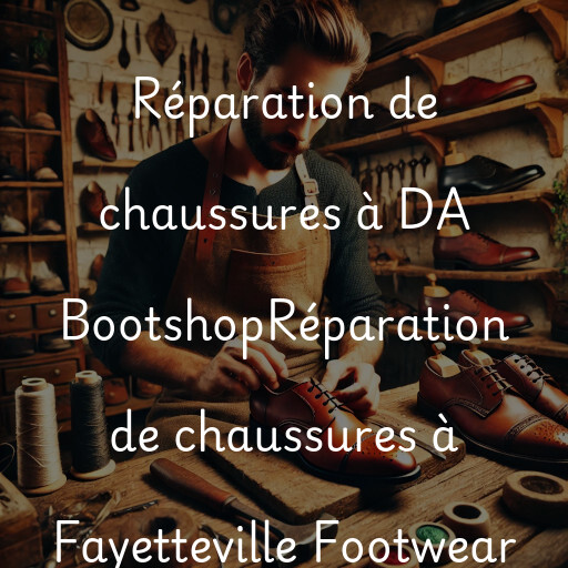 Réparation de chaussures à