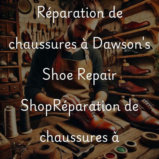 Réparation de chaussures à