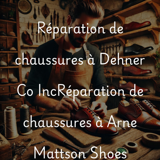 Réparation de chaussures à