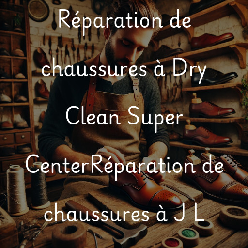 Réparation de chaussures à