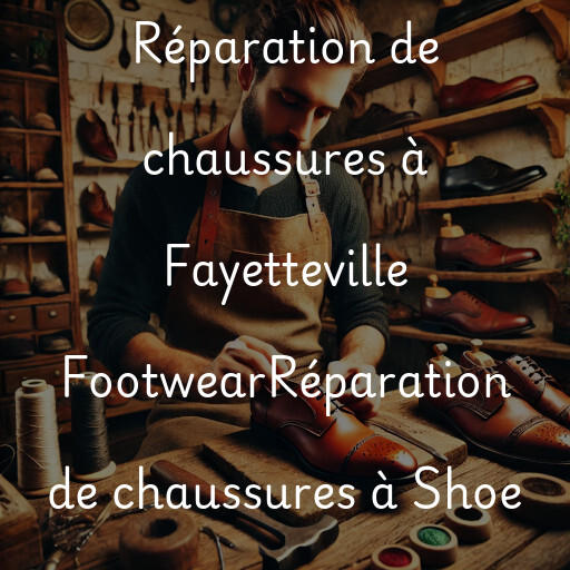 Réparation de chaussures à