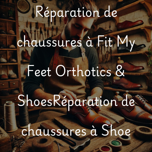 Réparation de chaussures à