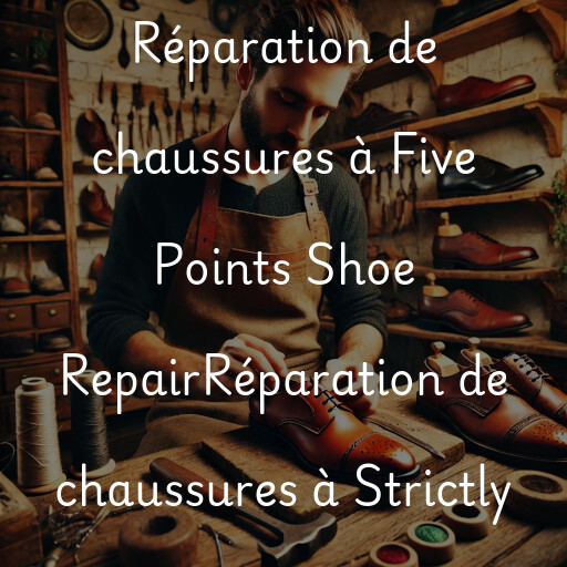 Réparation de chaussures à