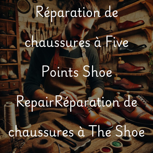 Réparation de chaussures à