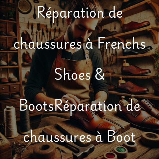 Réparation de chaussures à