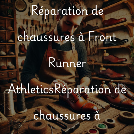 Réparation de chaussures à