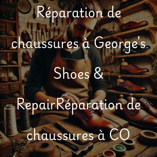 Réparation de chaussures à