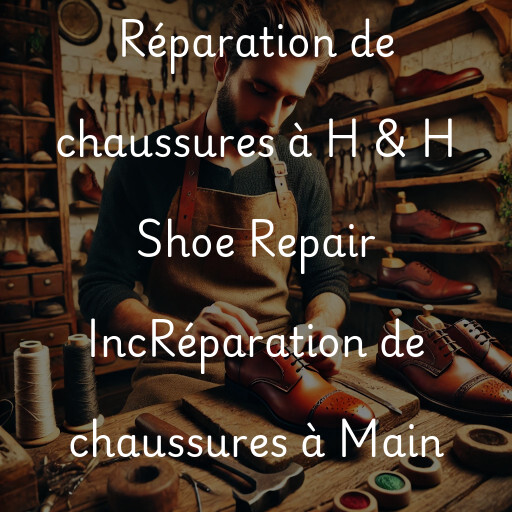 Réparation de chaussures à