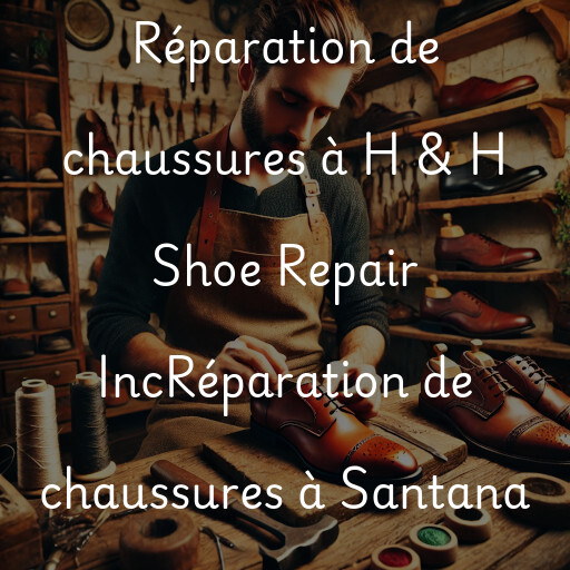 Réparation de chaussures à