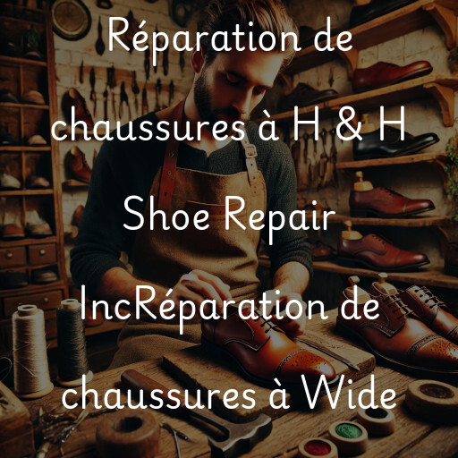 Réparation de chaussures à