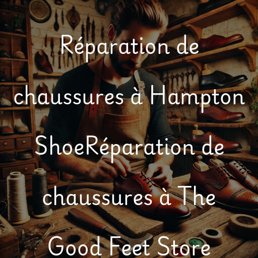 Réparation de chaussures à