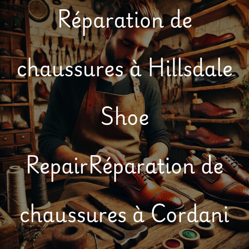 Réparation de chaussures à