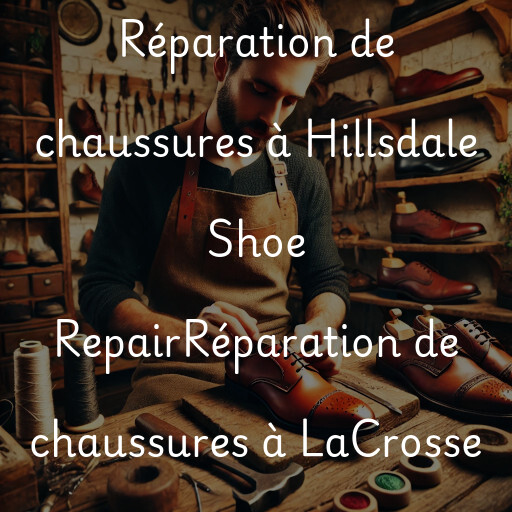 Réparation de chaussures à