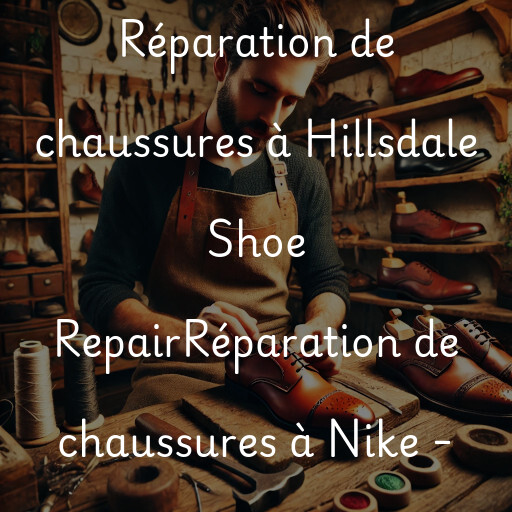 Réparation de chaussures à