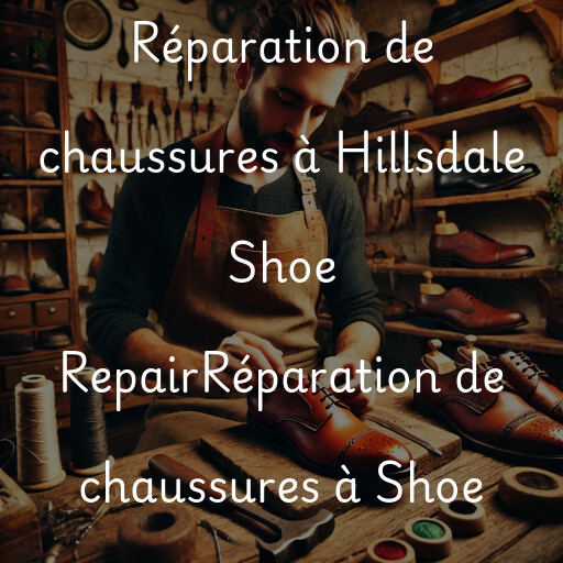 Réparation de chaussures à