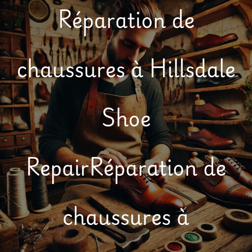 Réparation de chaussures à