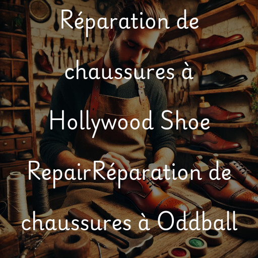 Réparation de chaussures à