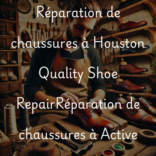 Réparation de chaussures à