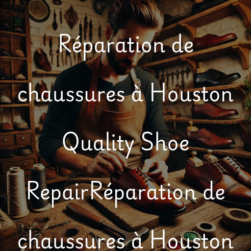 Réparation de chaussures à