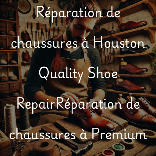 Réparation de chaussures à