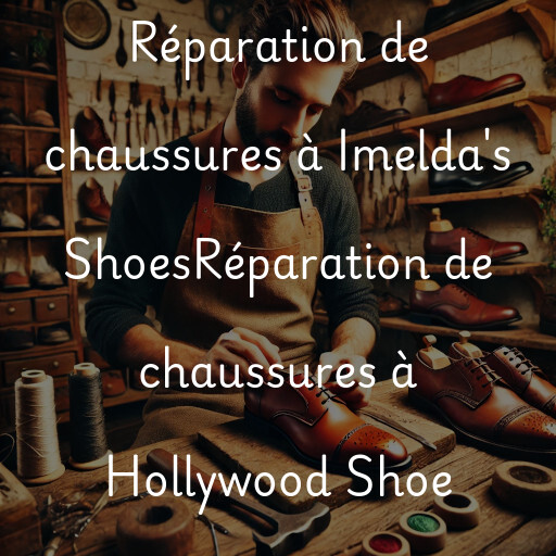 Réparation de chaussures à