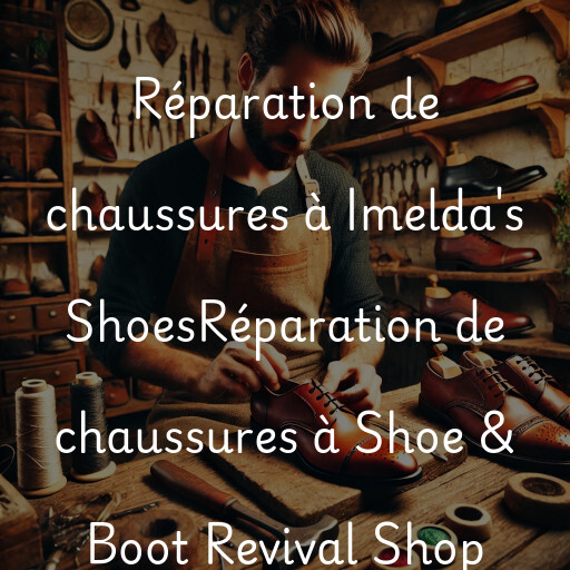 Réparation de chaussures à