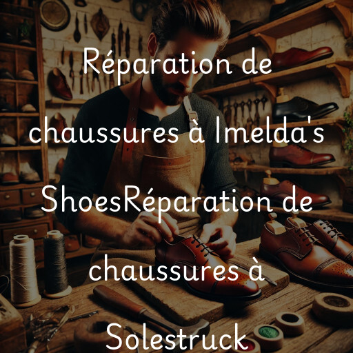 Réparation de chaussures à