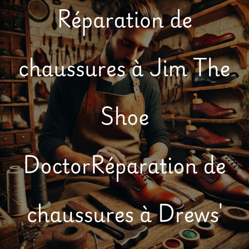 Réparation de chaussures à