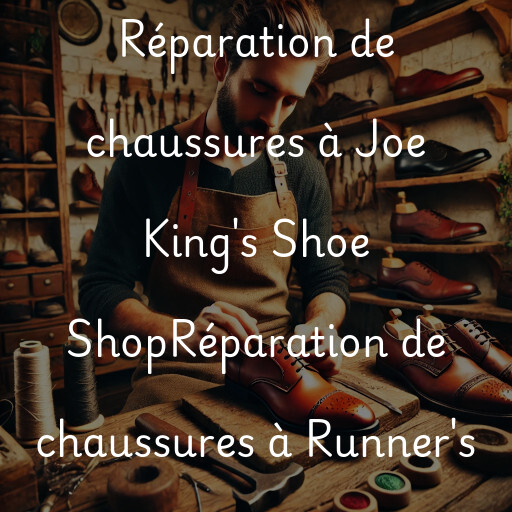 Réparation de chaussures à