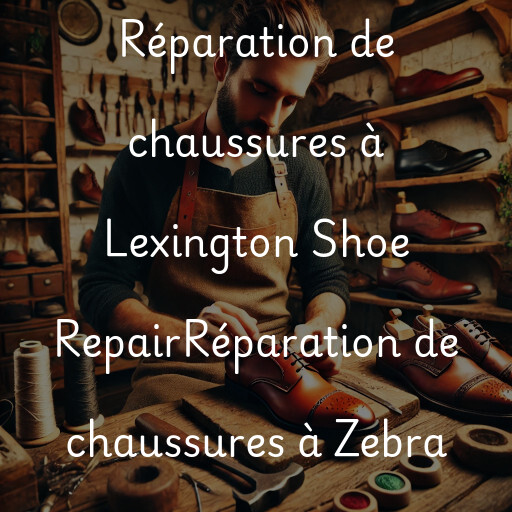 Réparation de chaussures à