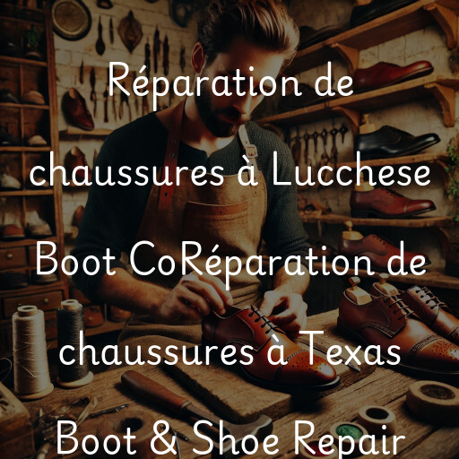 Réparation de chaussures à