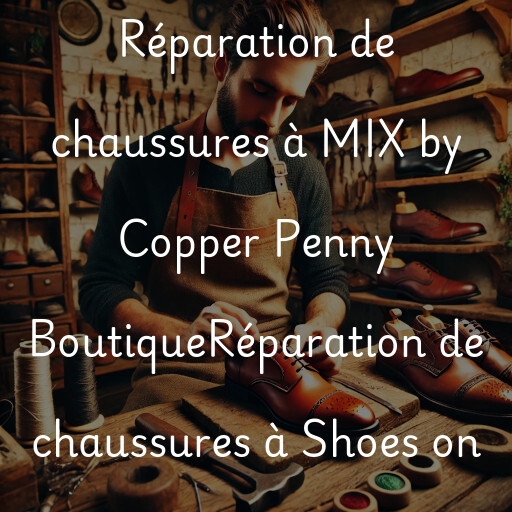 Réparation de chaussures à