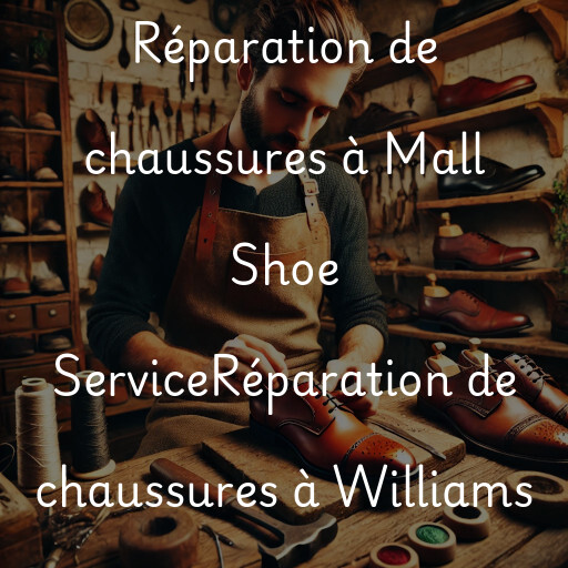 Réparation de chaussures à