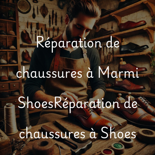 Réparation de chaussures à