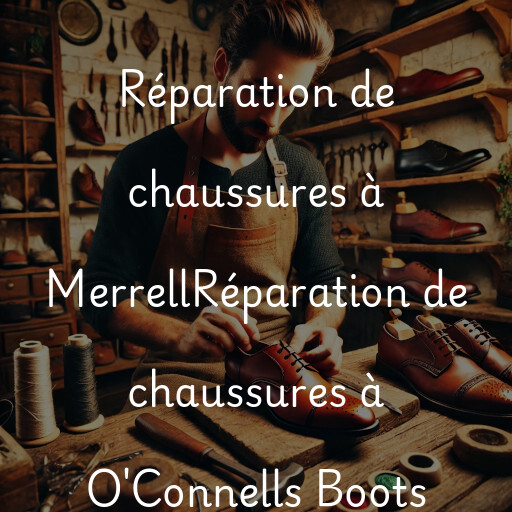 Réparation de chaussures à