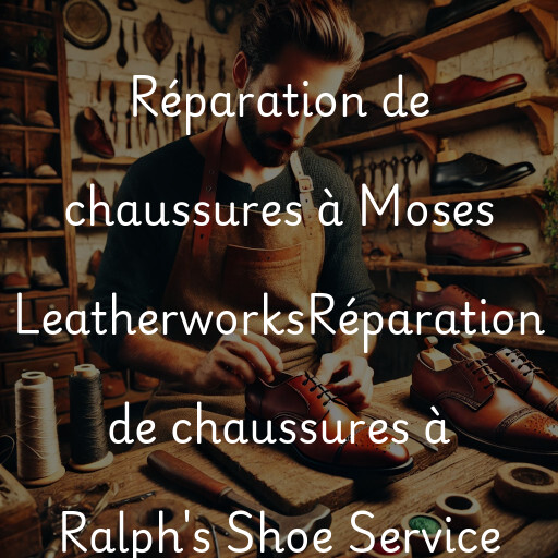 Réparation de chaussures à