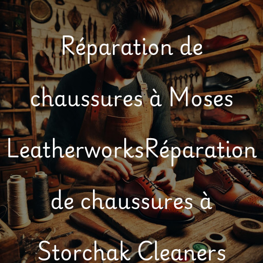 Réparation de chaussures à