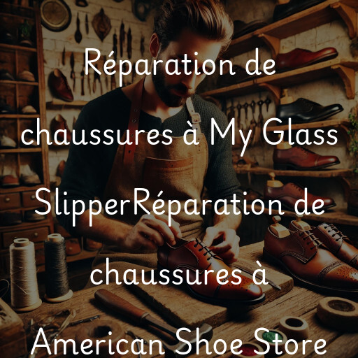 Réparation de chaussures à