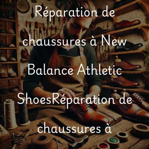 Réparation de chaussures à