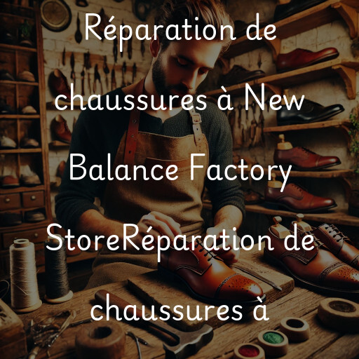 Réparation de chaussures à