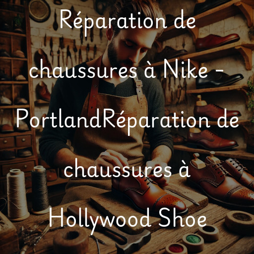 Réparation de chaussures à