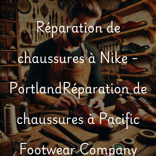 Réparation de chaussures à