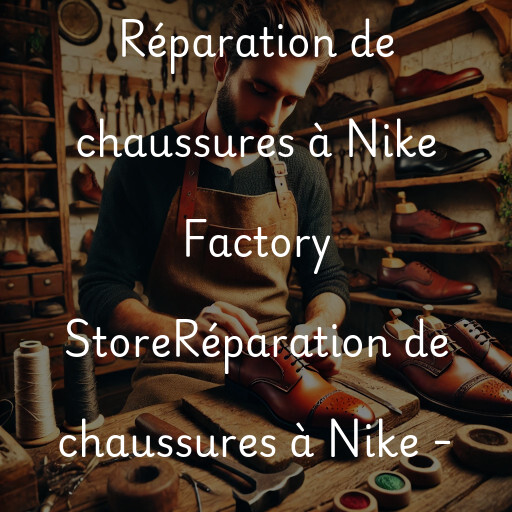 Réparation de chaussures à