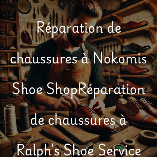 Réparation de chaussures à