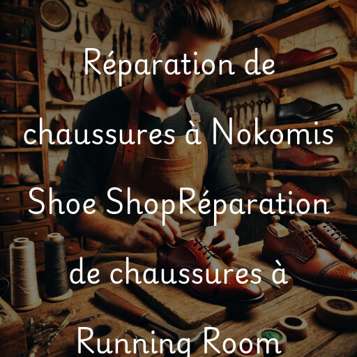 Réparation de chaussures à