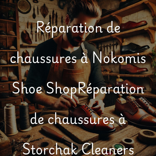 Réparation de chaussures à