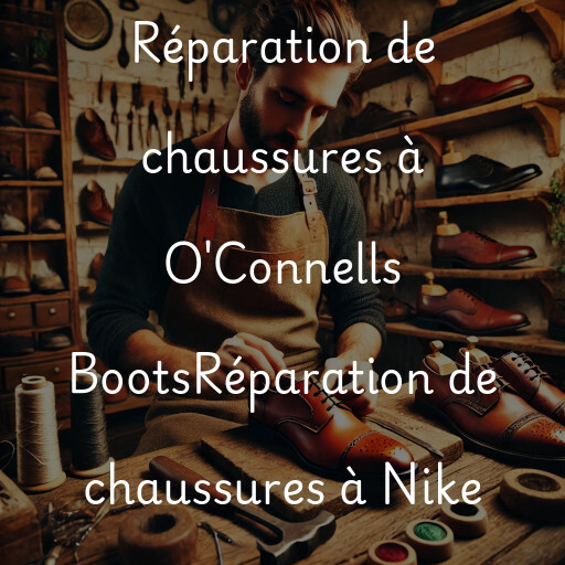 Réparation de chaussures à