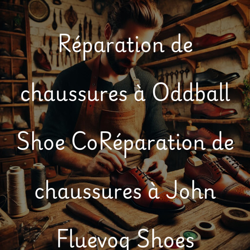 Réparation de chaussures à