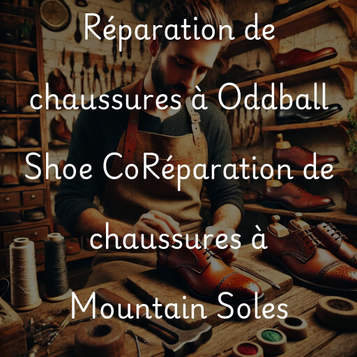 Réparation de chaussures à